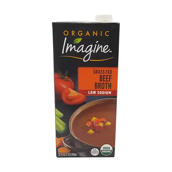 Organic Low Sodium Beef Flavored Broth, 32 fl oz at Whole Foods Market