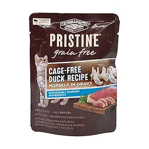 Duck Recipe Pristine Cat Food