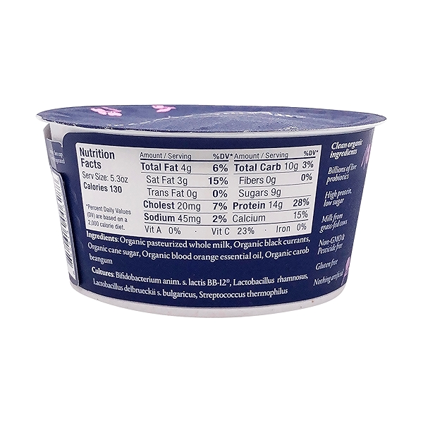 Organic Black Currant & Blood Orange Skyr at Whole Foods Market