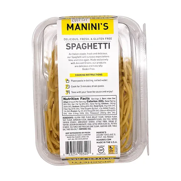 Gluten-Free Spaghetti Pasta, 9 oz 2