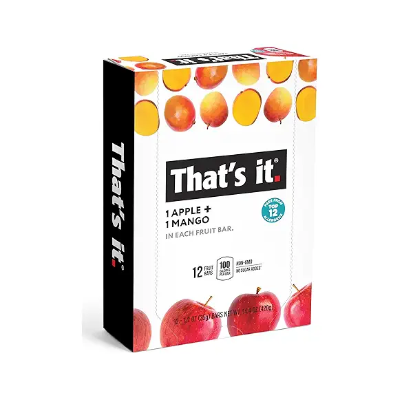 Apple + Mango Fruit Bar 12pk 1