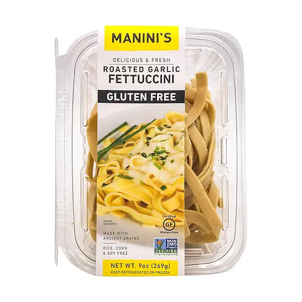 Gluten-Free Roasted Garlic Fettuccini Pasta, 9 oz 1