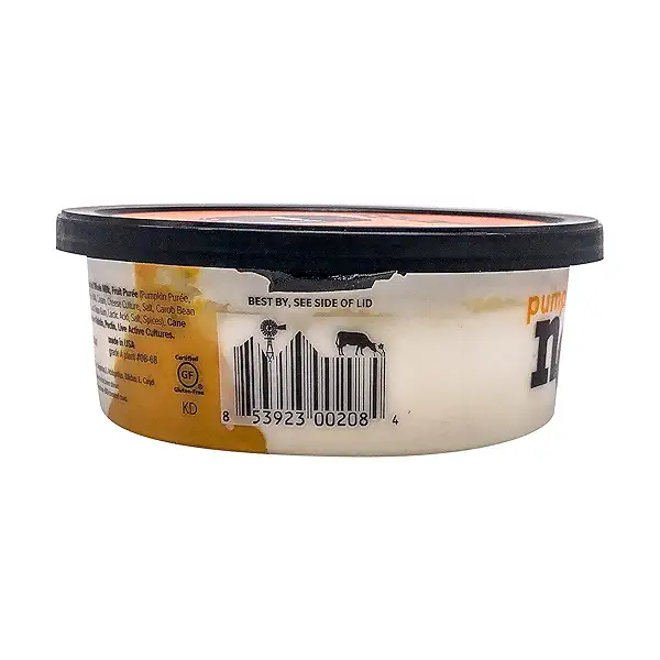Pumpkin Yogurt, 8 oz 4