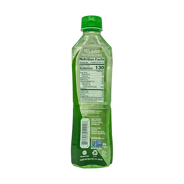 Alo Exposed Aloe & Honey Drink, 16.9 fl oz 2