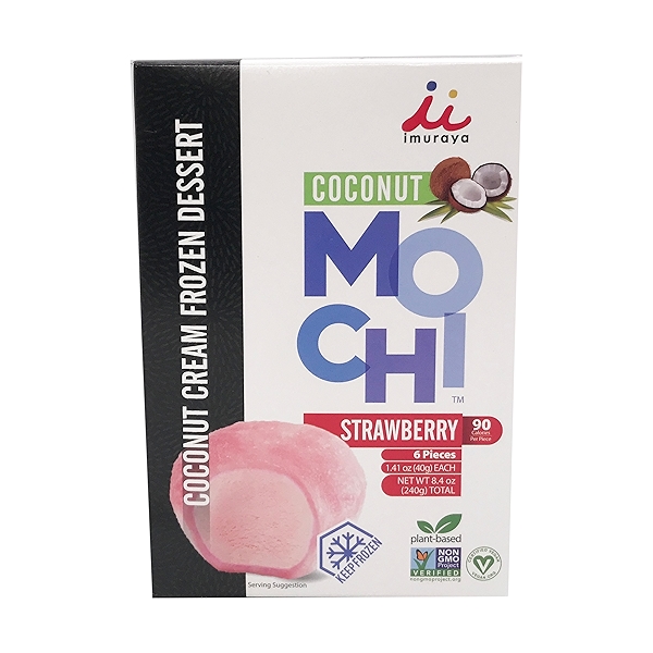 Strawberry Coconut Vegan Mochi 8 4 Oz At Whole Foods Market Strawberry Coconut Vegan Mochi 8 4 Oz At Whole Foods Market