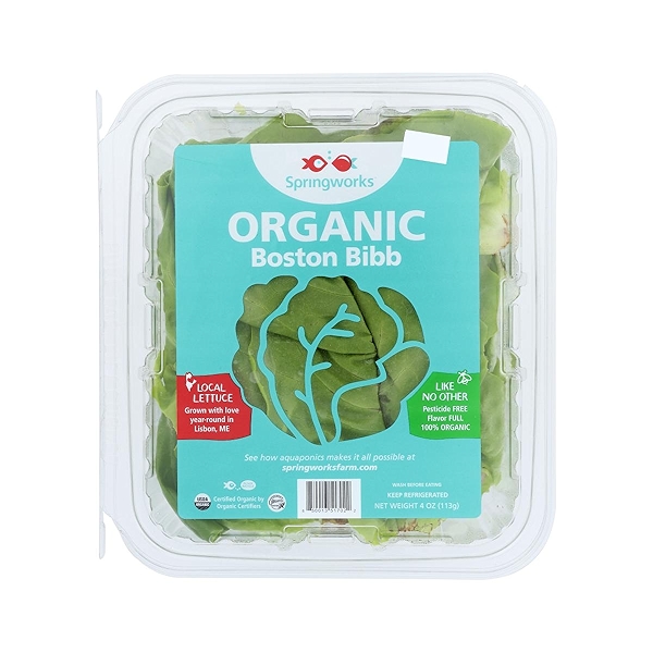 Organic Clamshell Boston Bibb Lettuce at Whole Foods Market