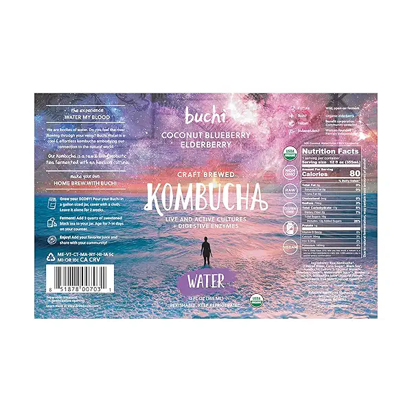 Organic Buchi Water Kombucha at Whole Foods Market
