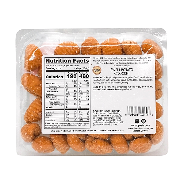 Sweet Potato Gnocchi 9 Oz At Whole Foods Market Making sweet potato gnocchi is slightly different from regular gnocchi because the sweet potato has quite a bit more moisture than regular potatoes, but if you follow these steps and the tips. sweet potato gnocchi 9 oz at whole