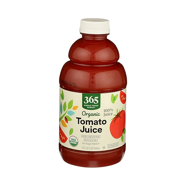 ShelfStable Tomato Juice (From Concentrate with Sea Salt), 32 fl oz at