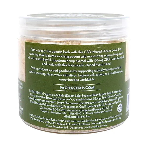 CBD Mineral Soak, 16 oz at Whole Foods Market