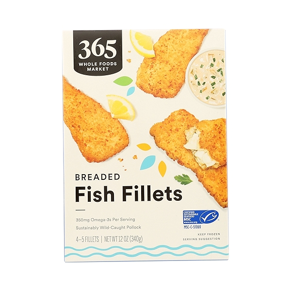 Breaded Fish Fillets at Whole Foods Market