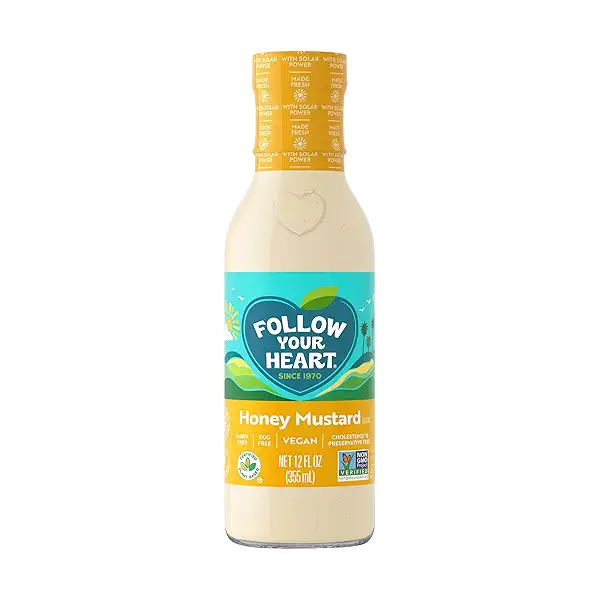 Vegan Honey Mustard Salad Dressing 12 oz 1