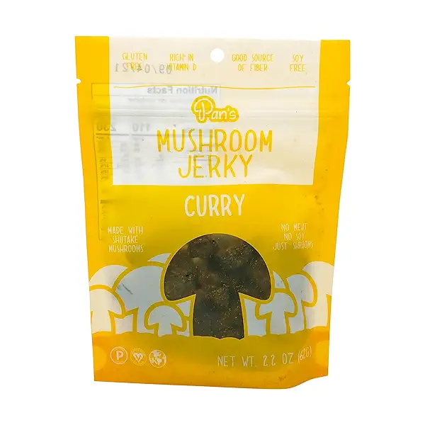 Curry Mushroom Jerky, 2.2 oz at Whole Foods Market