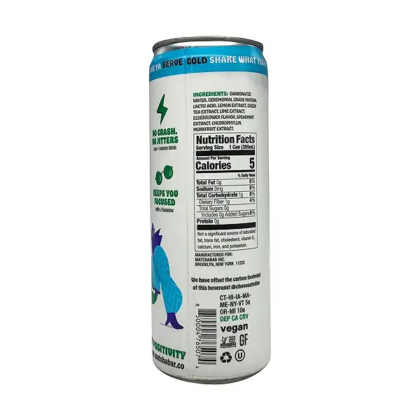 Sparkling Mint Hustle Matcha Energy Drink, 12 fl oz at Whole Foods Market