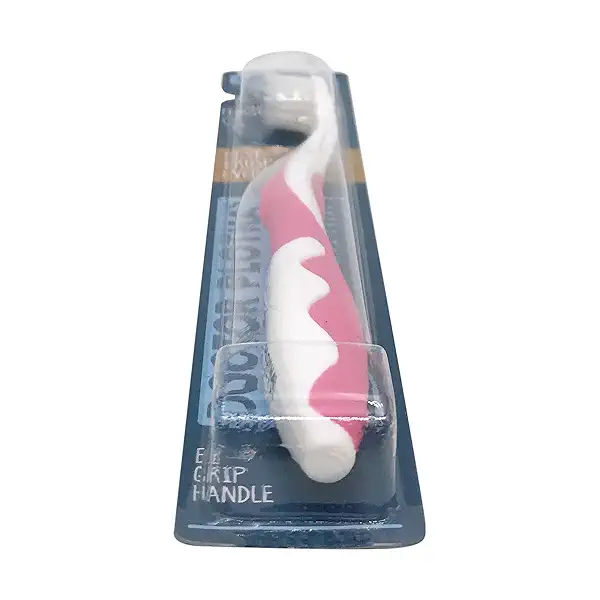 Rose Soft Adult Toothbrush With Flossing Bristles, 1 each 3