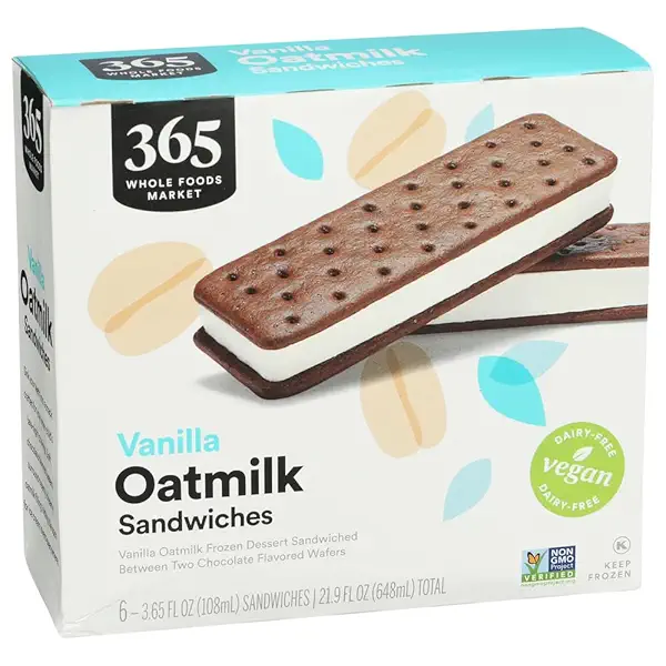 Vanilla Oat Milk Dessert Sandwiches, 21.9 OZ 2
