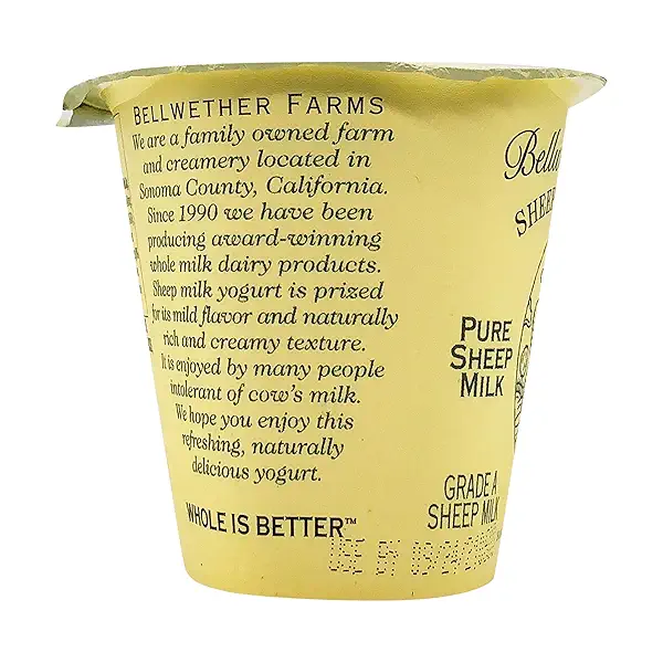 Plain Sheep Milk Yogurt, 6 oz 4