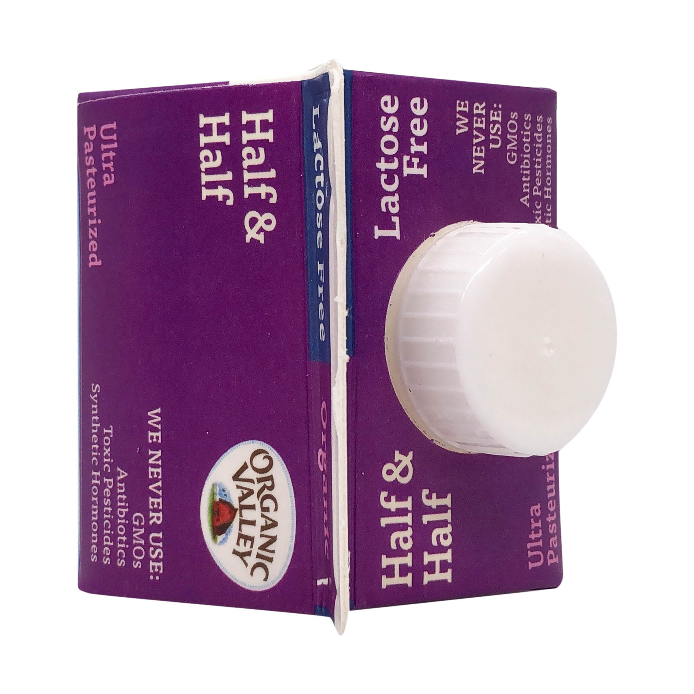 lactose free half and half organic valley