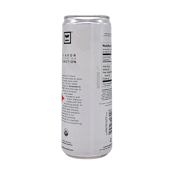 Kombucha Strwbry Can Org, 12 fl oz at Whole Foods Market