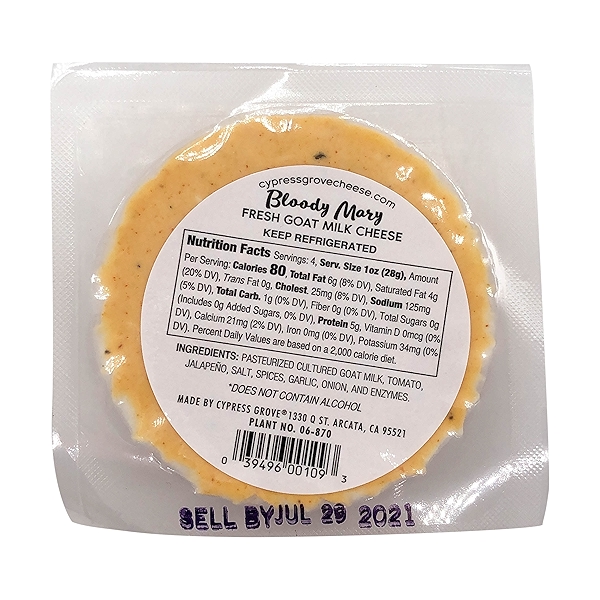 Bloody Mary Goat Cheese, 4 oz at Whole Foods Market