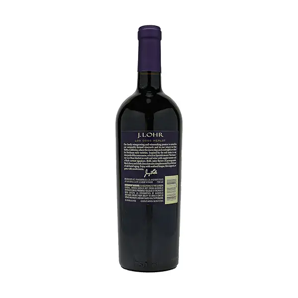 J. Lohr Estates Los Osos Merlot, 750 ml 4