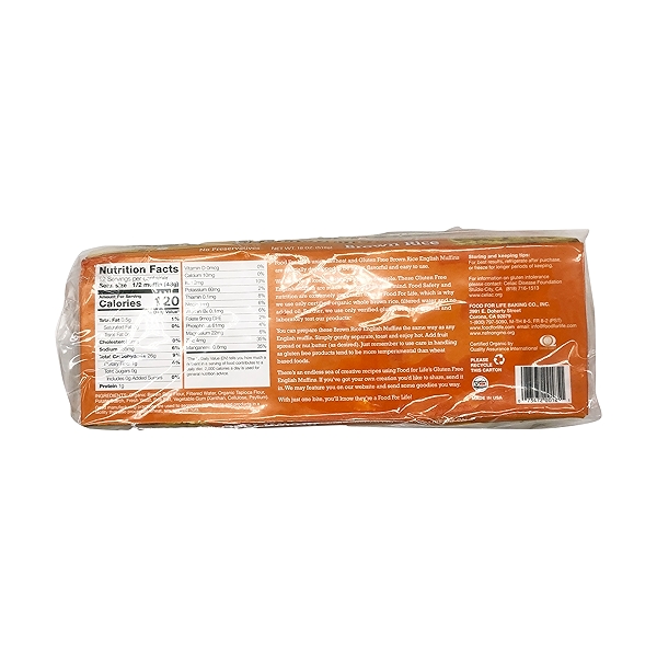 Gluten Free English Muffins, 18 oz at Whole Foods Market