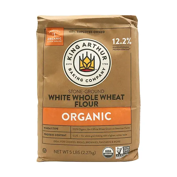 Organic Whole Wheat White Flour, 5 lbs at Whole Foods Market