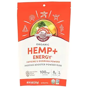 Organic Hemp Energy Blend, 0.3 OZ