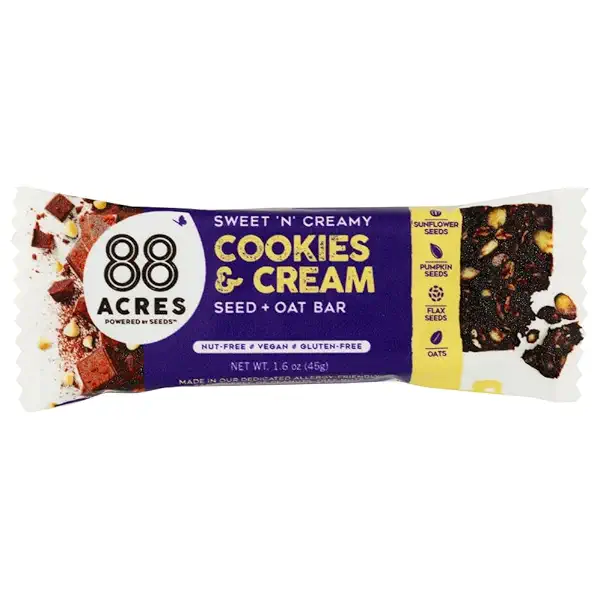 Cookies and Cream Seed & Oat Bar, 1.6 OZ 1