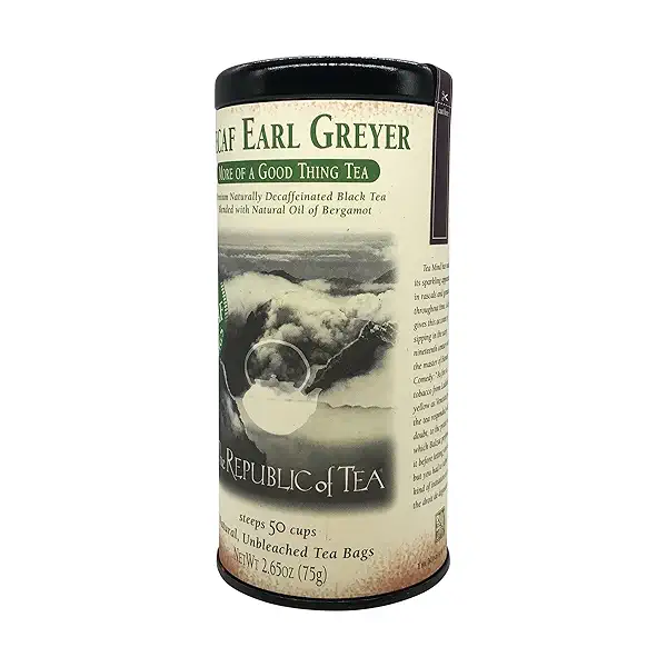 Decaf Earl Greyer Black Tea, 50 Tea Bags, 2.65 oz 2