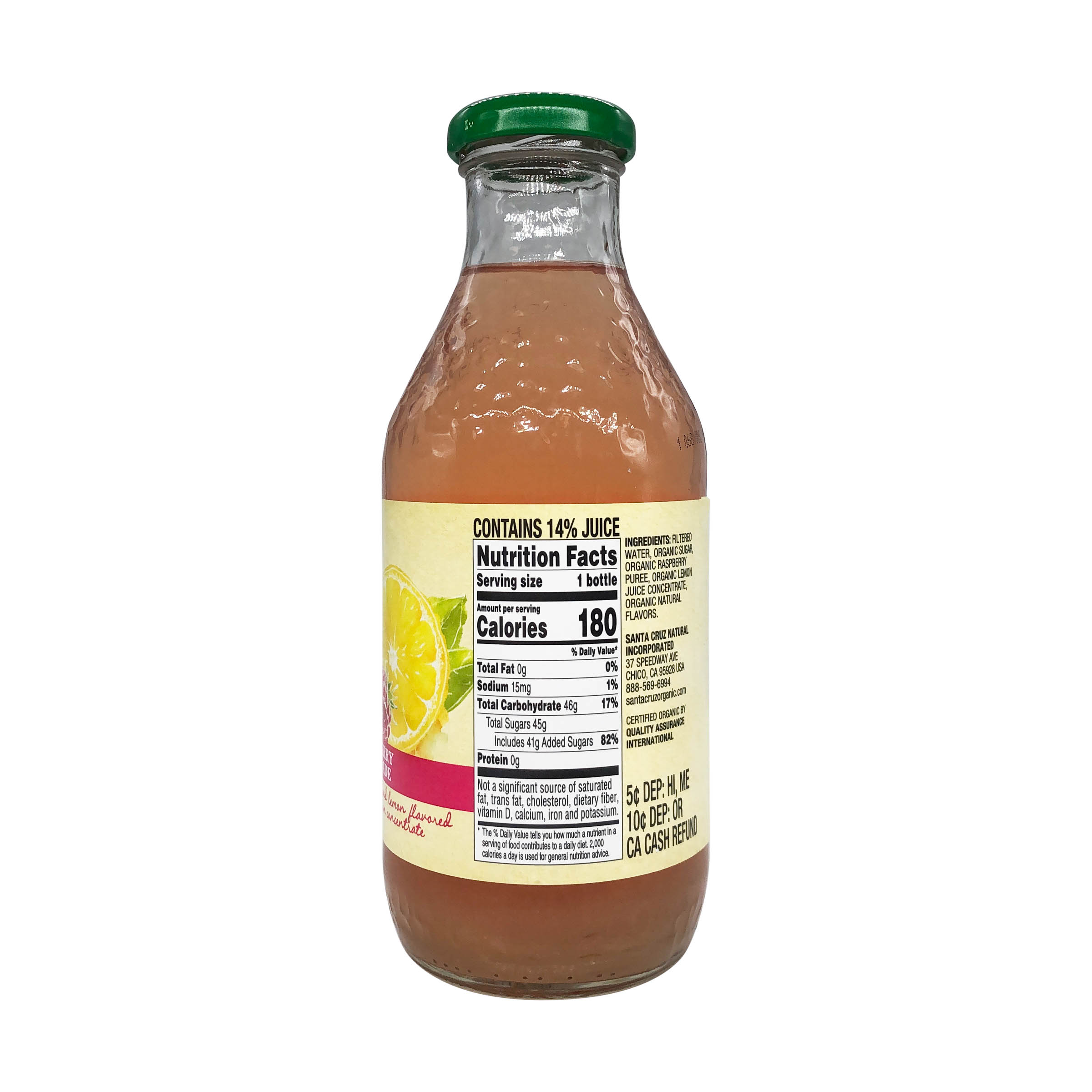 Organic Raspberry Lemonade, 16 fl oz at Whole Foods Market