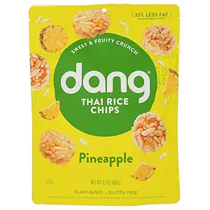 Pineapple Thai Rice Chips, 3.5 OZ