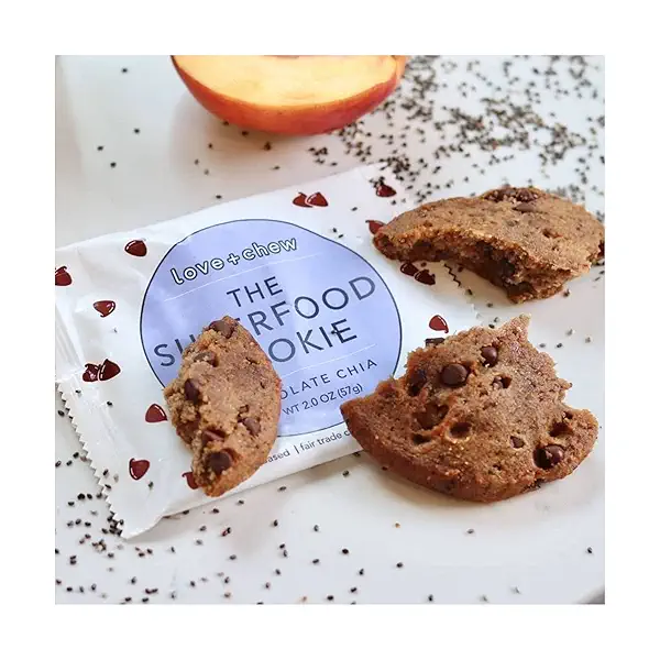 Chocolate Chia Superfood Cookie, 2 OZ 3