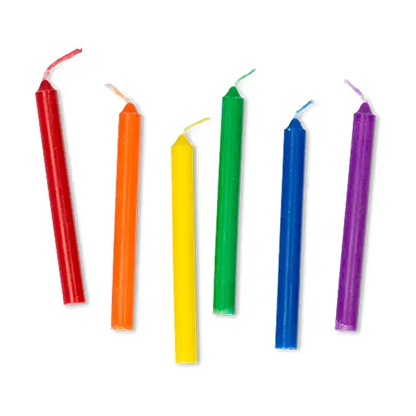 Multicolor Birthday Candles, 12pk 3