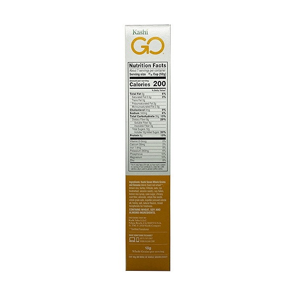 Golean Crunch Honey Almond Flax Cereal, 14 oz at Whole Foods ...