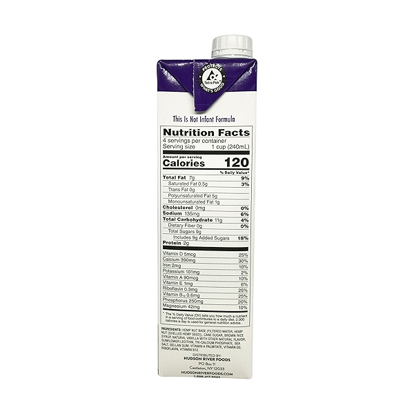 Vanilla Hempmilk, 32 fl oz at Whole Foods Market