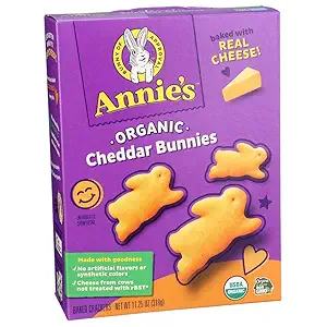 Organic Cheddar Bunnies Crackers, 11.25 OZ