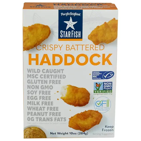 Crispy Battered Haddock, 10 OZ 1