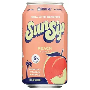 SunSip Peach Soda, 11.5 FZ