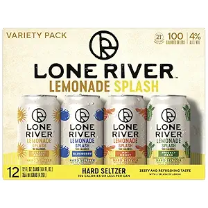 Lemonade Splash Seltzer Variety Pack 12pk Cans, 12 FZ