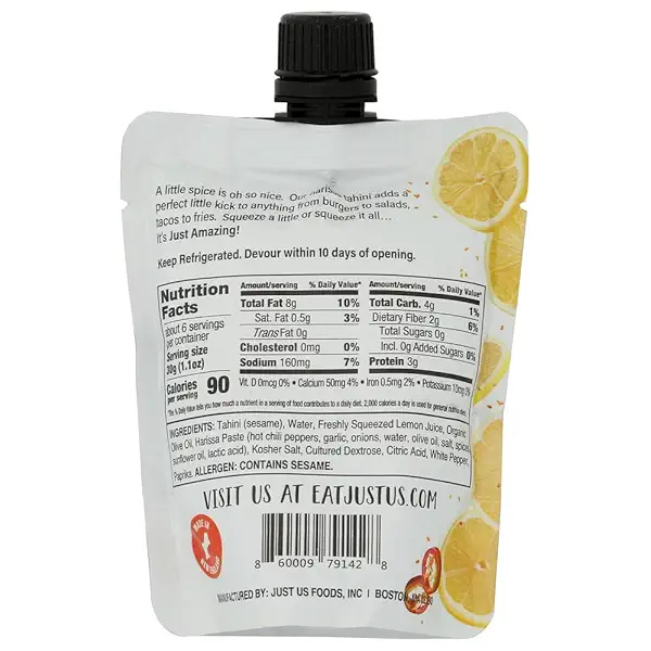Just Amazing Harissa Tahini Dressing 2