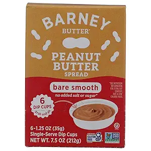 Bare Peanut Butter Dip Cups 6ct, 1.25 OZ