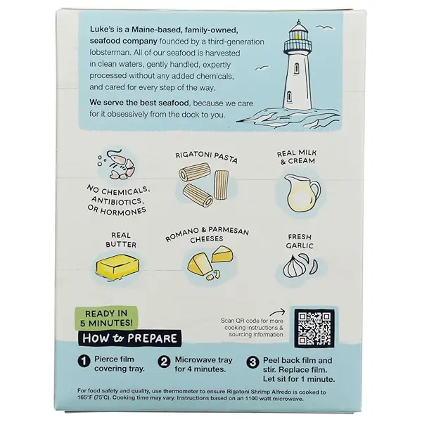 Creamy Shrimp Alfredo, 9.6 OZ 2