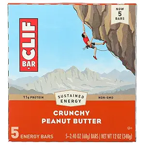 Crunchy Peanut Butter Energy Bar 5 Count, 2.4 OZ