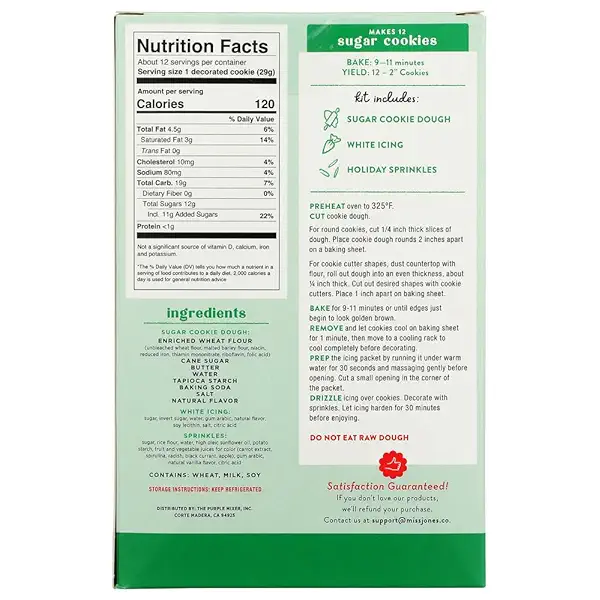 Sugar Cookie Dough Kit, 12.3 OZ 2