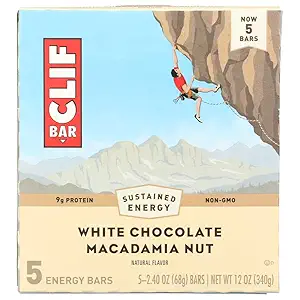 White Chocolate Macadamia Energy Bar 5 Count, 2.4 OZ