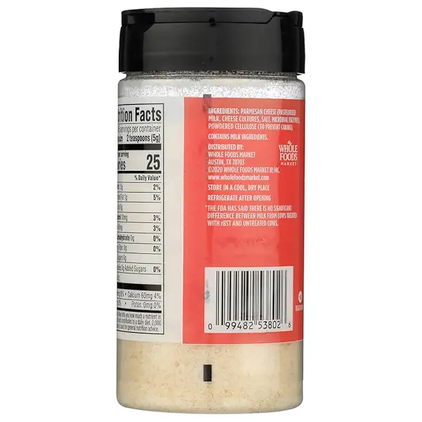 Grated Parmesean Cheese, 8 OZ 2