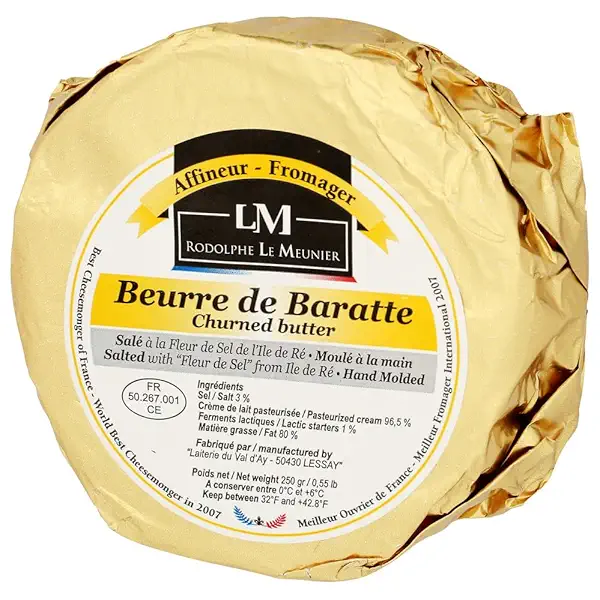 Beurre De Baratte Sale Salted Butter, 8.8 OZ 3