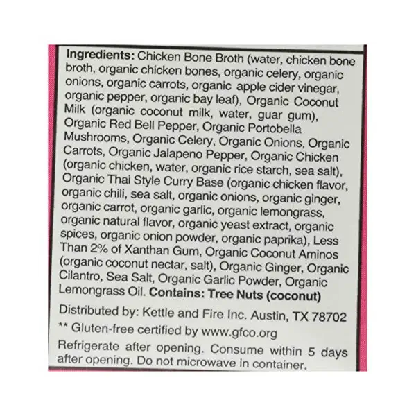 Thai Curry Soup With Bone Broth, 16.9 OZ 3