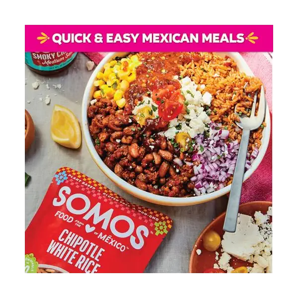 Chipotle White Rice, 8.8 OZ 3